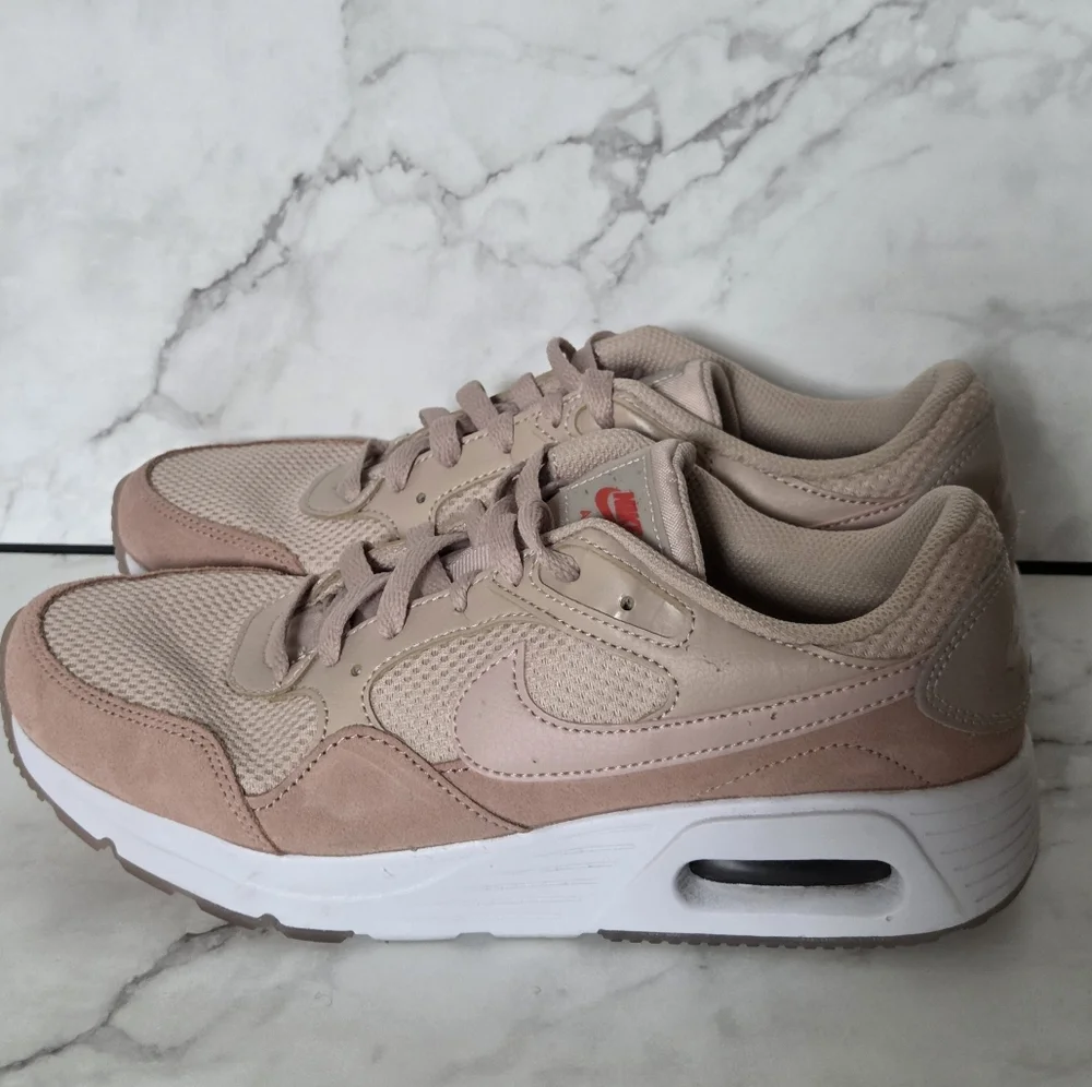 Nike Air Max SC Fossil Stone Tan Womens Sneakers Shoes Size 8.5 - Picture 5 of 9